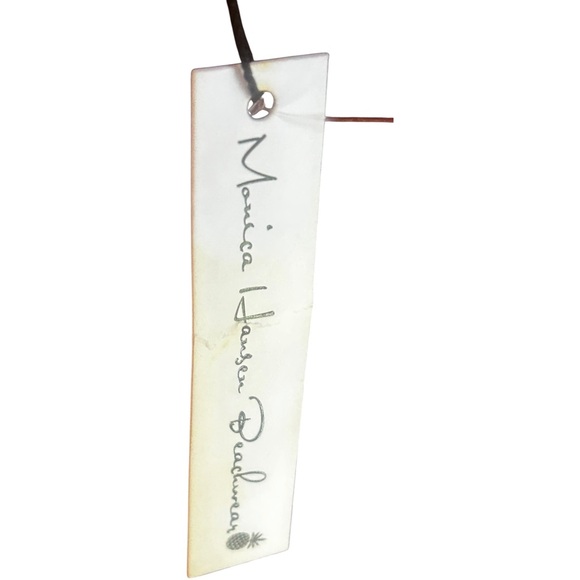 NWT Monica Hansen Beachwear top Sz L - Picture 4 of 8